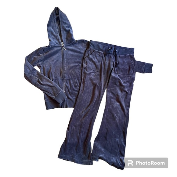 vintage velour track suit - Picture 1 of 5